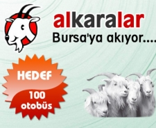 Alkaralar Bursa'ya akacak