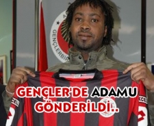 Gençler'de Adamu gönderildi...