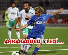 Ankaragücü 5'ledi....