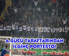 Ankaragücü taraftarından ilginç protesto