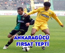 Ankaragücü fırsat tepti