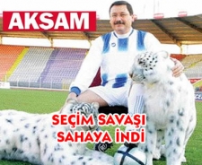 Seçim savaşı sahaya indi