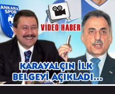 Karayalçın ilk belgeyi açıkladı....