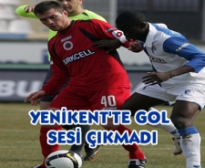 Yenikent'te gol sesi çıkmadı