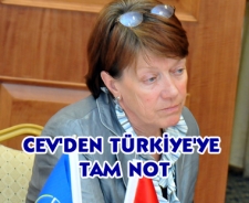 CEV'den Türkiye'ye tam not