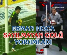 Erman Toroğlu sayılmayan golü yorumladı