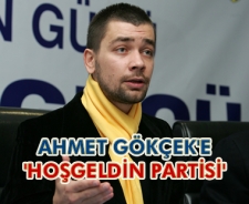 Ahmet Gökçek'e muhteşem "Hoşgeldin Partisi"