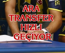 Ara transferde gelenler ve gidenler