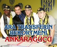 Ara transferin rekortmeni Ankaragücü