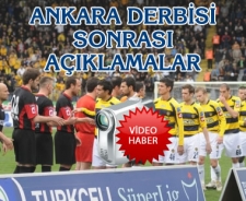 Maç sonrası açıklamalar...