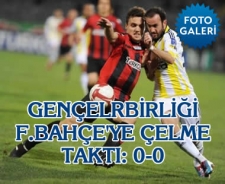 Gençlerbirliği'nden F.Bahçe'ye çelme: 0-0