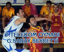 Türk Telekom oynadı G.Saray seyretti: 87-74