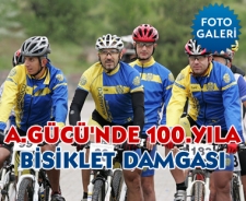 A.Gücü'nde 100. yıla bisiklet damgasını vurdu