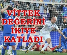 Vittek değerini ikiye katladı