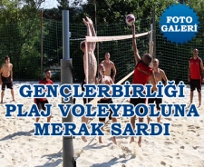 G.Birliği plaj voleyboluna merak sardı