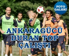 Ankaragücü duran top çalıştı