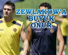 Michal Zewlakow'a büyük onur