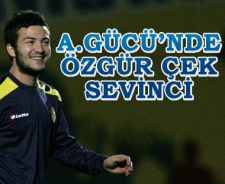 Ankaragücü'nde Özgür Çek sevinci