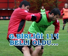 G.Birliği 11'ini belirledi