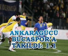 Ankaragücü Bucaspor'a takıldı: 1-1