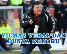 Yılmaz Vural'dan dünya rekoru