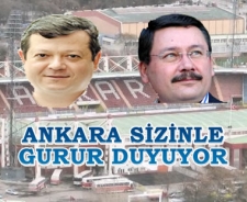 Ankara sizinle gurur duyuyor!