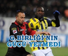 G.Birliği'nin gücü yetmedi: 2-4