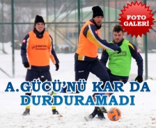 Ankaragücü'nü kar da durduramadı