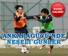 Ankaragücü'nde neşeli günler