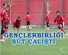 Gençlerbirliği şut çalıştı