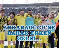 Ankaragücü'ne bahar erken geldi