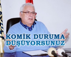 Cemal Aydın 'Komik duruma düşüyorsunuz'