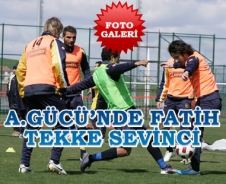 Ankaragücü'nde Fatih Tekke sevinci