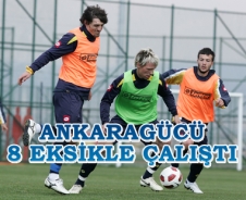 Ankaragücü 8 eksikle çalışıyor