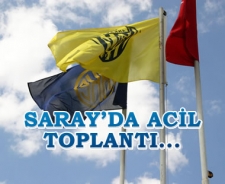 Saray'da acil toplantı