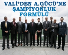 Sportmen Vali'den A.Gücü'ne şampiyonluk formülü