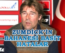 Zumdick'in bahanesi erken goller