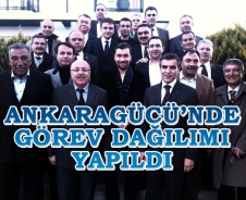 Ankaragücü'nde görev dağılımı yapıldı