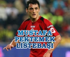 Mustafa Pektemek listebaşı