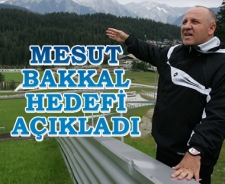 Mesut Bakkal hedefi açıkladı