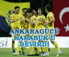 Ankaragücü Karabükspor'u devirdi