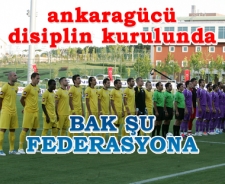 Bak şu federasyona.. A.Gücü disipline sevkeidldi.