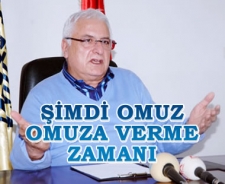 Cemal Aydın 'Omuz omuza verme zamanı'