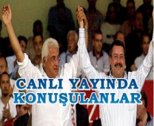 İşte canlı yayında konuşulanlar