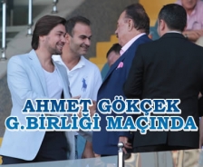 Ahmet Gökçek G.Birliği maçında