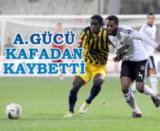 Ankaragücü kafadan kaybetti