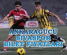 Ankaragücü Sivasspor bilet fiyatları