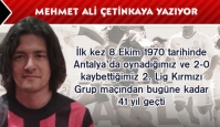 Antalyaspor ile 31. karşılaşma...