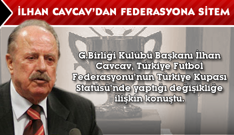 İlhan Cavcav'dan federasyona sitem