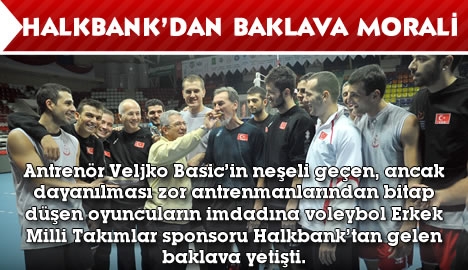 Halkbank'dan Baklava Morali